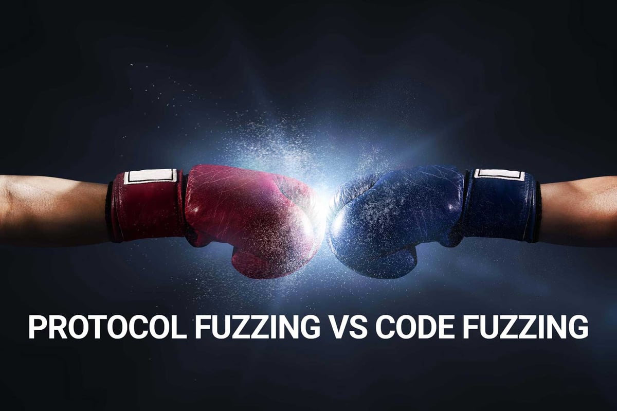 Protocol fuzzing versus Code fuzzing