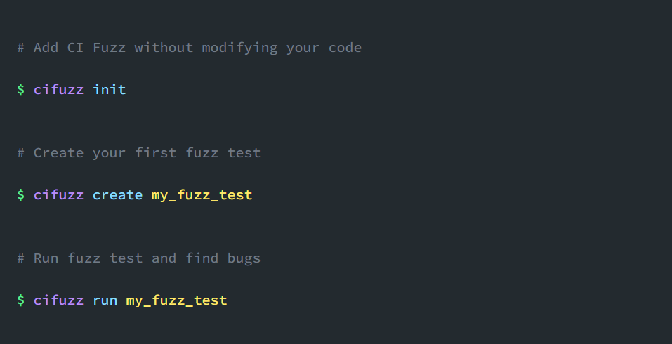Create Your First Fuzz Test Today