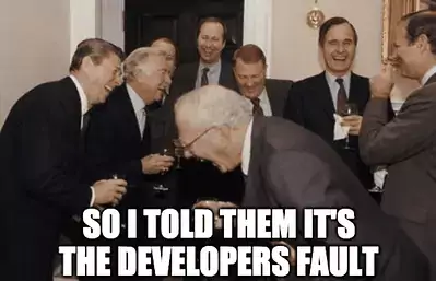 MEME-Developers fault