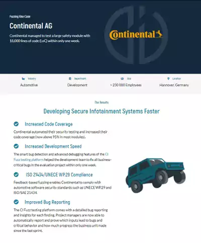 Continental applied best practices for fuzzing automotive-software